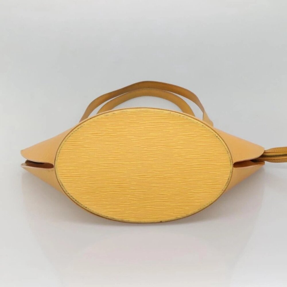 LOUIS VUITTON Epi Saint Jacques Shopping Shoulder Bag Yellow M52269 Auth 139326 - Picture 6 of 16